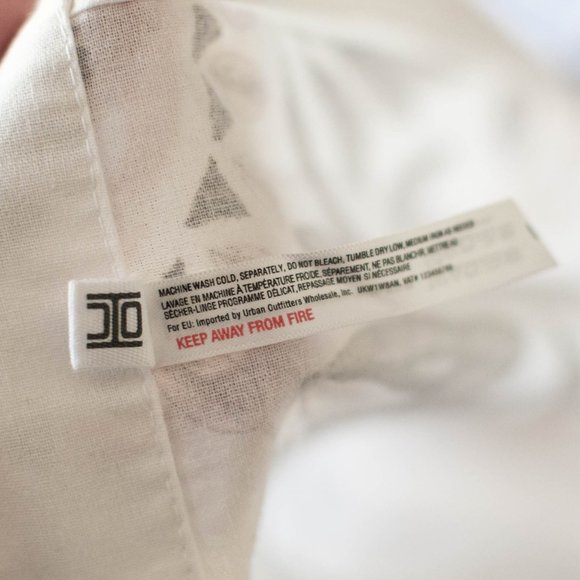 Urban Outfitters Shower Curtain, Like New - Picture 3 of 5